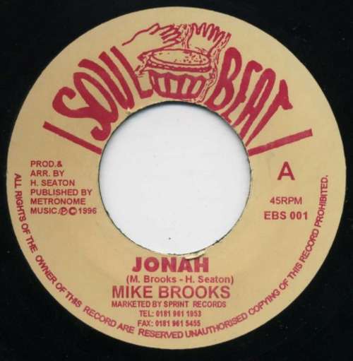 Cover Mike Brooks - Jonah (7) Schallplatten Ankauf