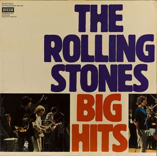 Cover The Rolling Stones - Big Hits (LP, Comp, Club, RE) Schallplatten Ankauf