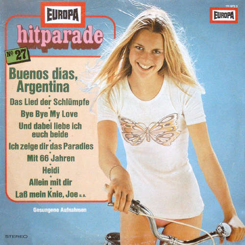 Cover Orchester Udo Reichel - Europa Hitparade 27 (LP) Schallplatten Ankauf