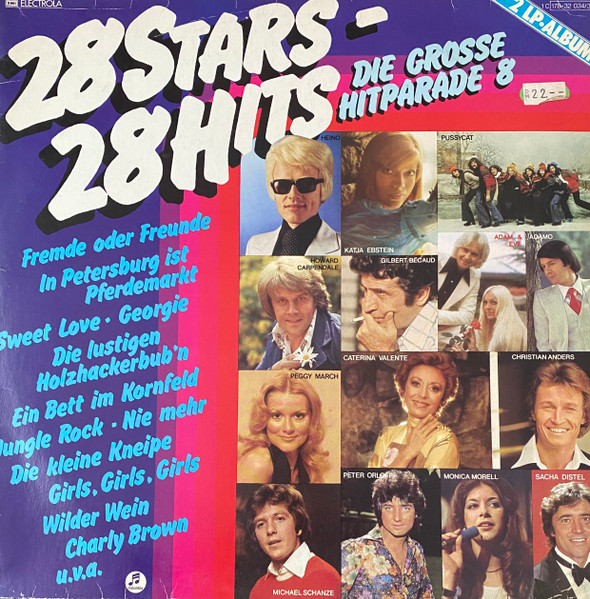 Bild Various - 28 Stars - 28 Hits - Die Große Hitparade 8 (2xLP, Comp, Gat) Schallplatten Ankauf