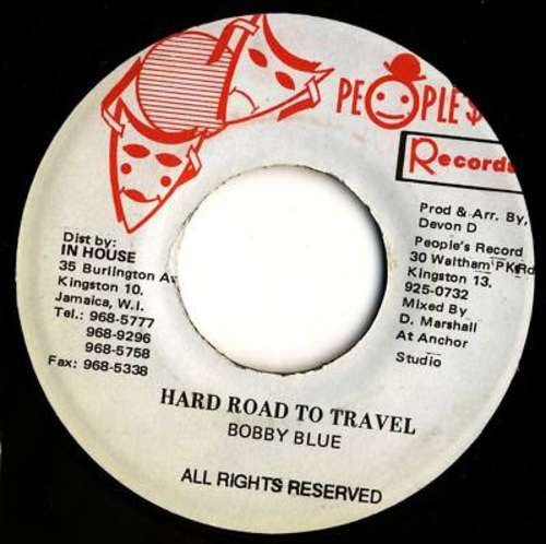 Cover Bobby Blue - Hard Road To Travel (7) Schallplatten Ankauf