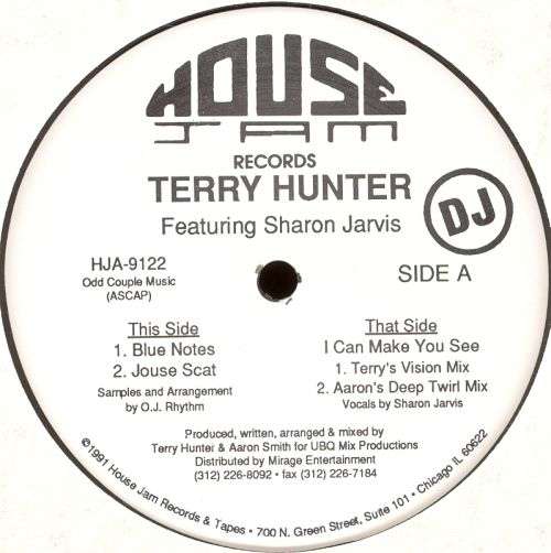 Cover Terry Hunter Featuring Sharon Jarvis - The New Terry Hunter EP (12, EP, Promo) Schallplatten Ankauf