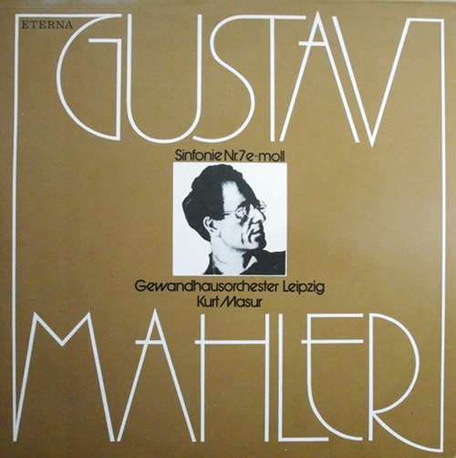 Cover Gustav Mahler, Gewandhausorchester Leipzig Conducted By Kurt Masur - Sinfonie Nr. 7 E-Moll (2xLP, Album, Gat) Schallplatten Ankauf
