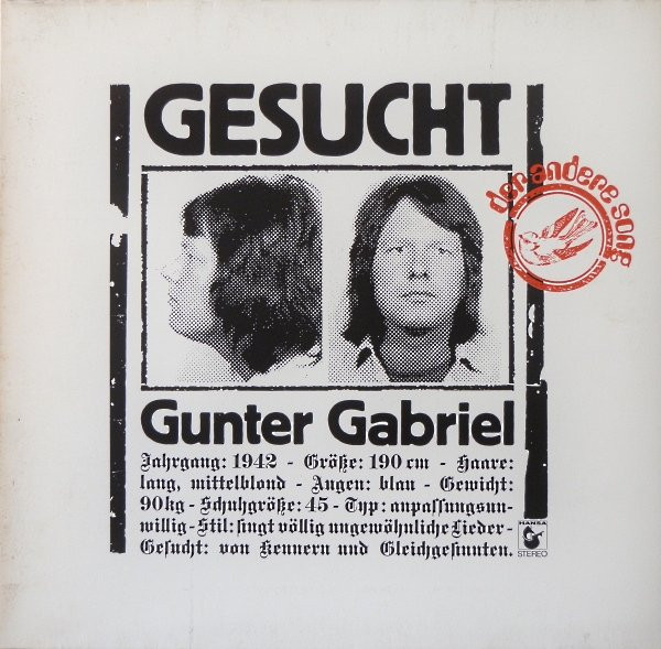 Bild Gunter Gabriel - Gesucht (LP, Album, Gat) Schallplatten Ankauf