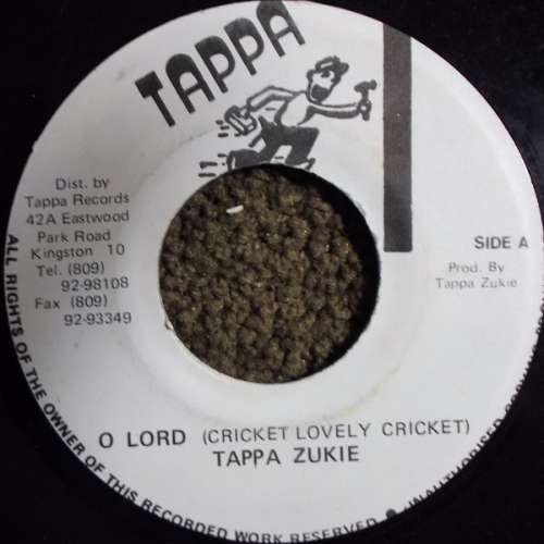 Cover Tappa Zukie* - O Lord (Cricket Lovely Cricket) (7) Schallplatten Ankauf