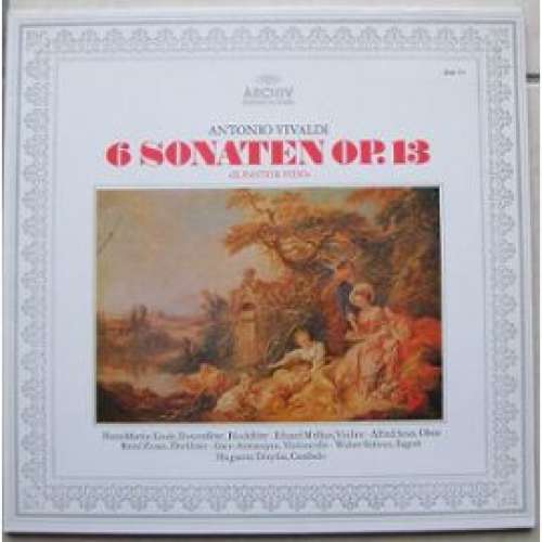 Cover Antonio Vivaldi - 6 Sonaten Op. 13 »Il Pastor Fido« (LP, Album, Gat) Schallplatten Ankauf