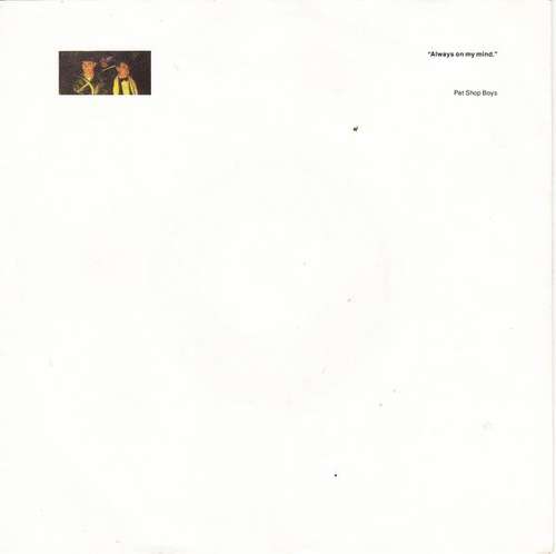 Cover Pet Shop Boys - Always On My Mind (7, Single) Schallplatten Ankauf