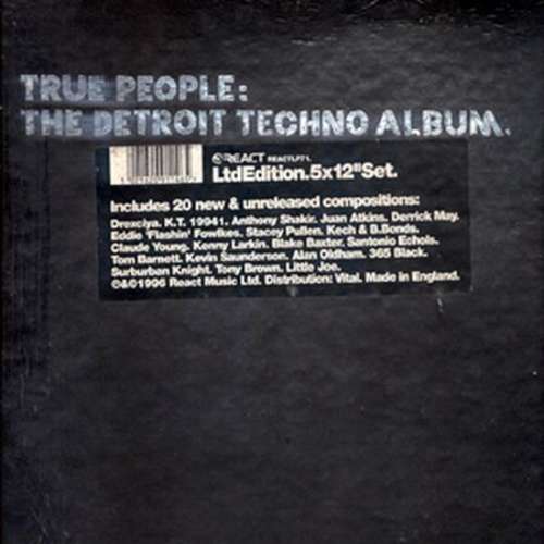 Cover Various - True People: The Detroit Techno Album. (5x12, Ltd + Box, Album, Comp) Schallplatten Ankauf