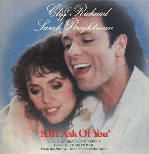 Cover Cliff Richard And Sarah Brightman, Andrew Lloyd Webber - All I Ask Of You (12) Schallplatten Ankauf