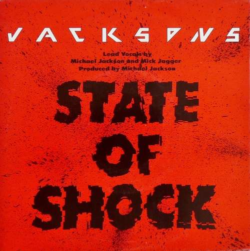 Cover Jacksons* - State Of Shock (7, Single) Schallplatten Ankauf