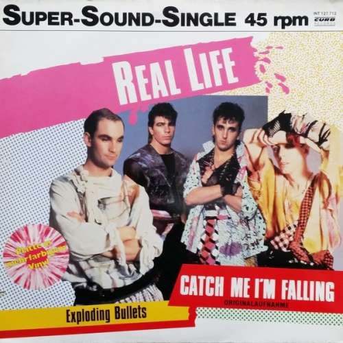 Cover Real Life - Catch Me I'm Falling (12, Single, Pin) Schallplatten Ankauf