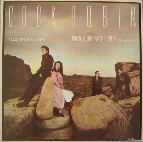 Cover Cock Robin - When Your Heart Is Weak (Dance Mix) (12, Maxi) Schallplatten Ankauf