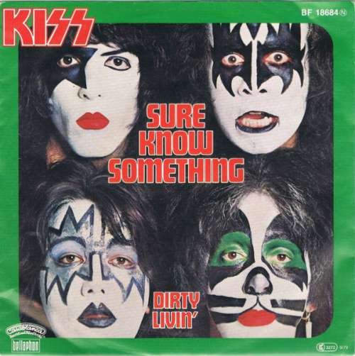 Cover Kiss - Sure Know Something (7, Single) Schallplatten Ankauf
