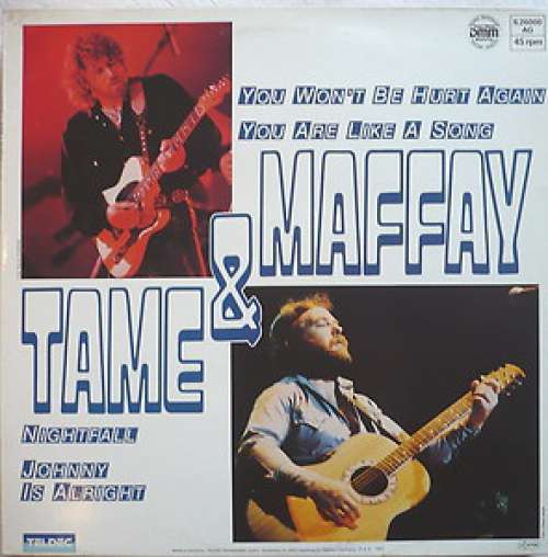 Cover Tame & Maffay - You Won't Be Hurt Again (12, Maxi) Schallplatten Ankauf