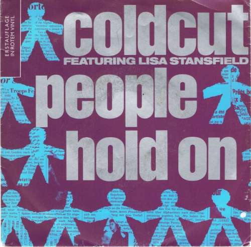 Cover Coldcut Featuring Lisa Stansfield - People Hold On (7, Single, Red) Schallplatten Ankauf