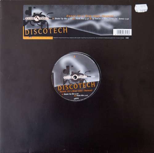 Cover Discotech - Dance (It's Your Last Chance) (12) Schallplatten Ankauf