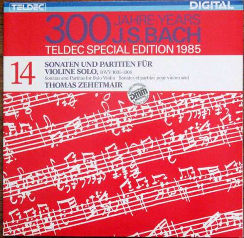 Cover Johann Sebastian Bach, Thomas Zehetmair - Sonaten Und Partiten Für Violine Solo, BWV 1001-1006 (2xLP) Schallplatten Ankauf