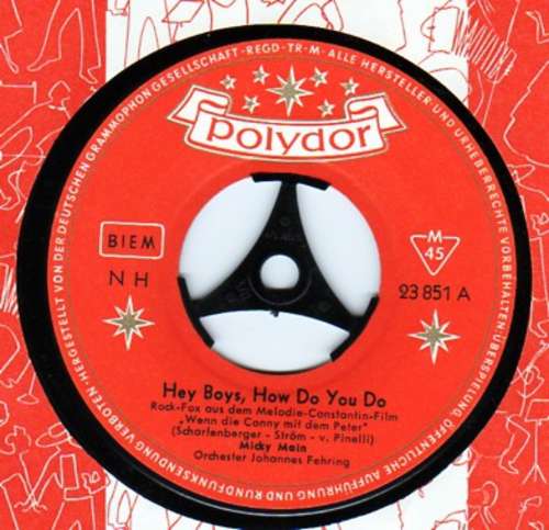 Cover Micky Main - Hey Boys, How Do You Do (7, Single, Mono) Schallplatten Ankauf