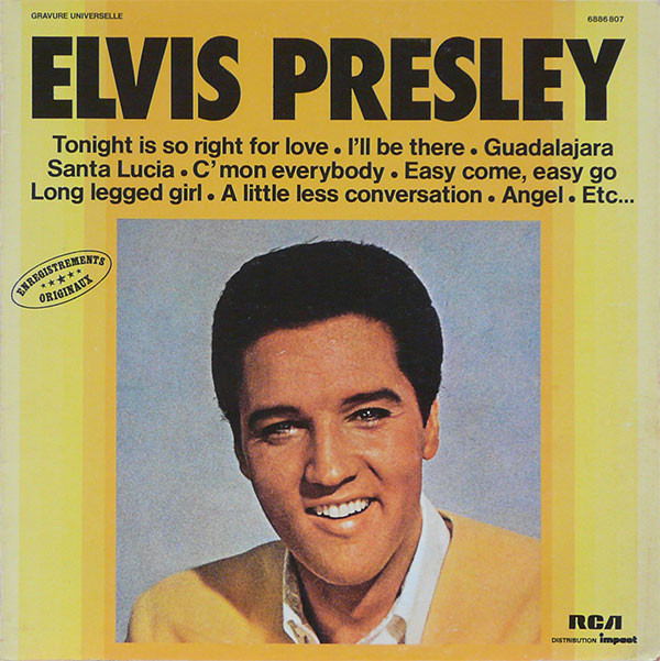 Cover Elvis Presley - Elvis Presley (LP, Comp, RE) Schallplatten Ankauf