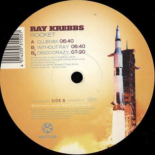 Cover Ray Krebbs - Rocket (12) Schallplatten Ankauf