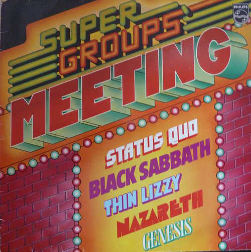 Cover Various - Super Groups' Meeting (LP, Comp, Club) Schallplatten Ankauf