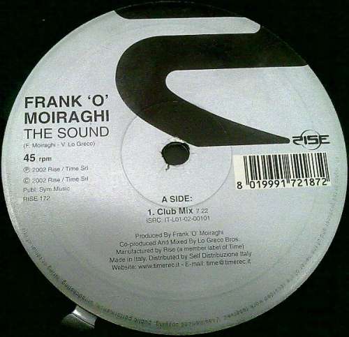 Bild Frank 'O Moiraghi - The Sound (12) Schallplatten Ankauf