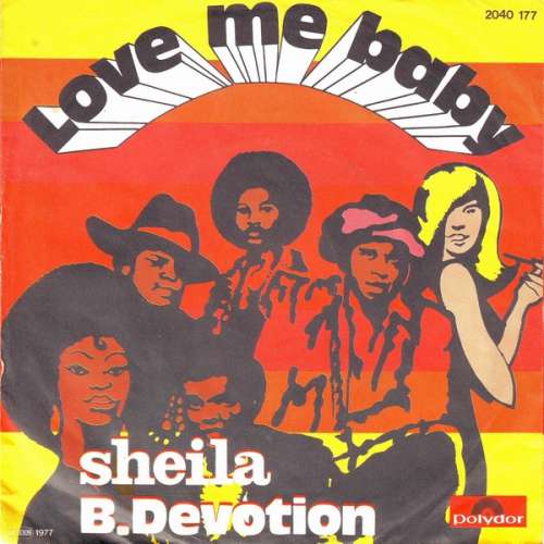 Cover Sheila B. Devotion* - Love Me Baby (7, Single) Schallplatten Ankauf