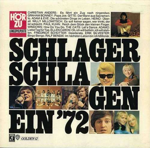 Cover Various - Schlager Schlagen Ein '72 (LP, Comp) Schallplatten Ankauf