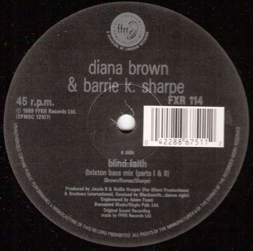 Cover Diana Brown & Barrie K Sharpe - Blind Faith (12) Schallplatten Ankauf