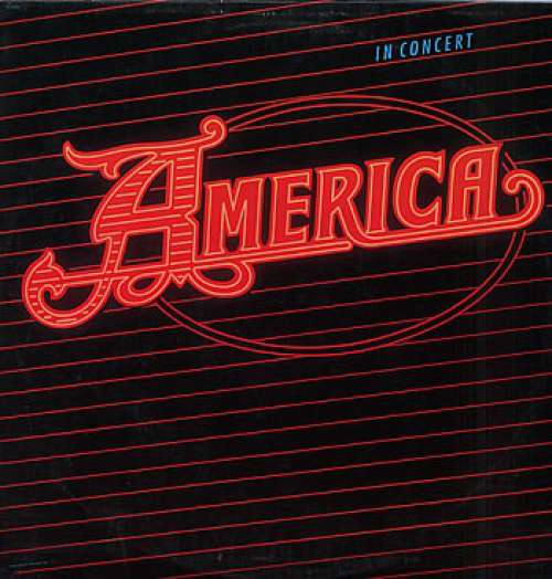 Cover America (2) - America In Concert (LP) Schallplatten Ankauf