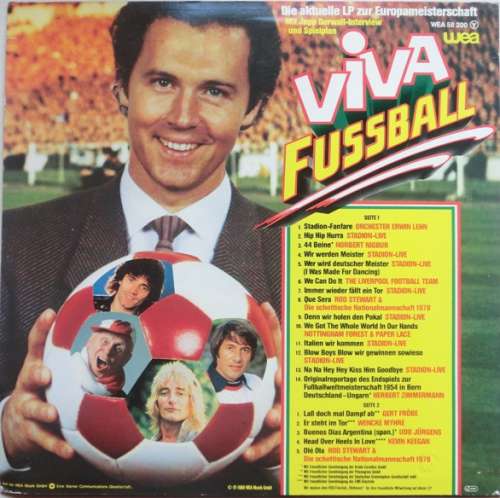 Cover Various - Viva Fussball - Franz Beckenbauer Präsentiert Stars + Stadionstimmung (LP, Comp) Schallplatten Ankauf