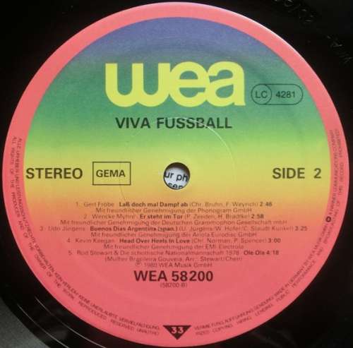 Cover Various - Viva Fussball - Franz Beckenbauer Präsentiert Stars + Stadionstimmung (LP, Comp) Schallplatten Ankauf