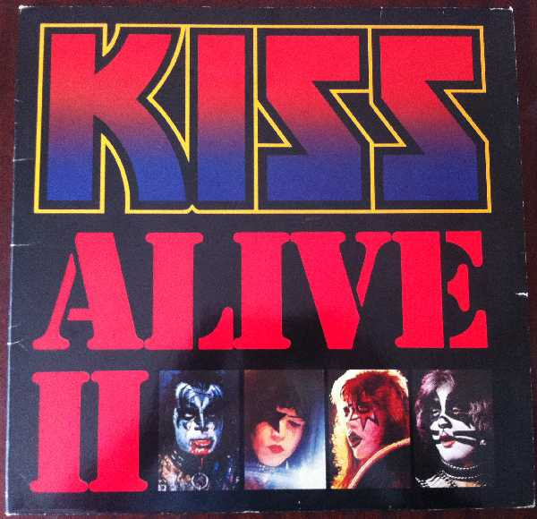 Cover Kiss - Alive II (2xLP, Album, RE, Gat) Schallplatten Ankauf