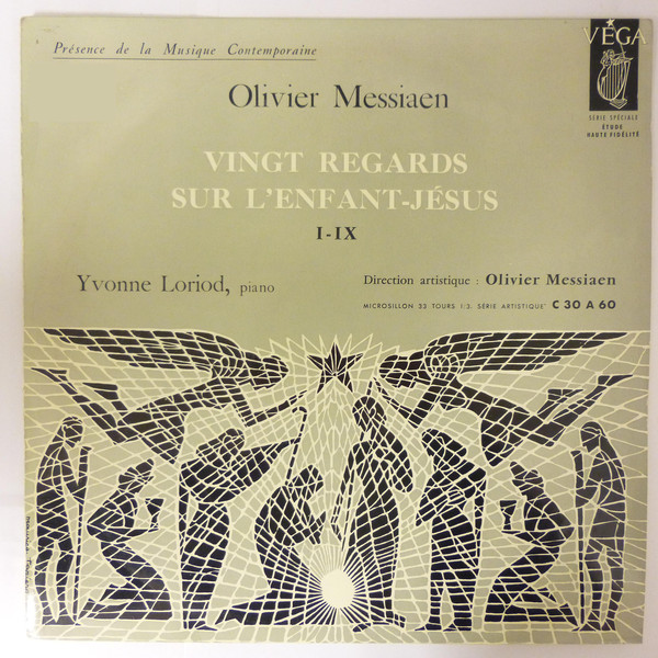 Cover Olivier Messiaen - Yvonne Loriod - Vingt Regards Sur L'Enfant-Jésus I-IX (LP, Mono) Schallplatten Ankauf