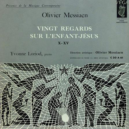 Cover Olivier Messiaen - Yvonne Loriod - Vingt Regards Sur L'Enfant Jésus X-XV (LP, Mono) Schallplatten Ankauf