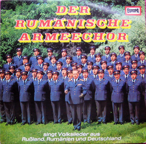 Bild Der Rumänische Armeechor* - Singt Volkslieder Aus Rußland, Rumänien Und Deutschland (LP, Comp) Schallplatten Ankauf