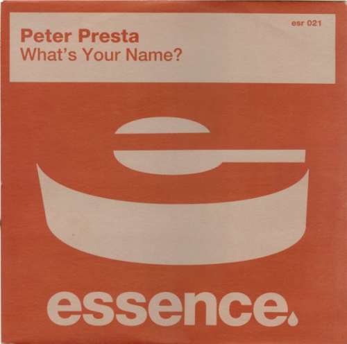 Cover Peter Presta - What's Your Name? (12) Schallplatten Ankauf