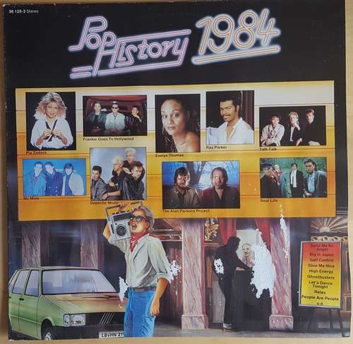 Cover Various - Pop History 1984 (LP, Comp) Schallplatten Ankauf