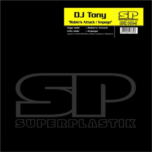 Cover DJ Tony (2) - Robin's Attack / Impego (12) Schallplatten Ankauf