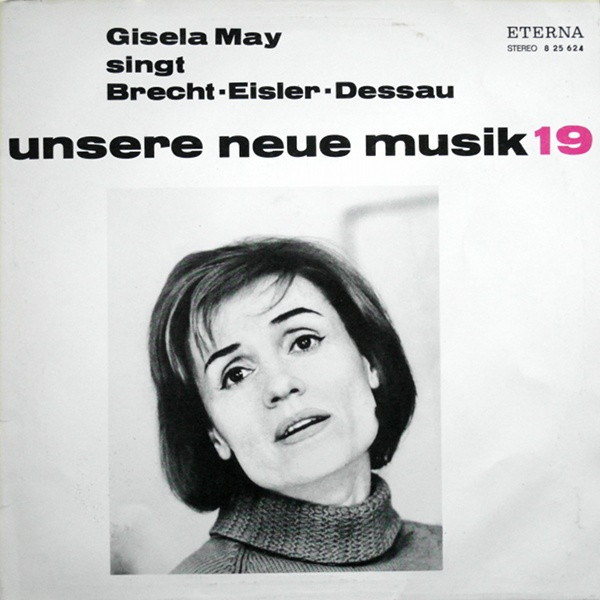 Cover Gisela May Singt Brecht* - Eisler* - Dessau* - Gisela May Singt (LP, Gat) Schallplatten Ankauf