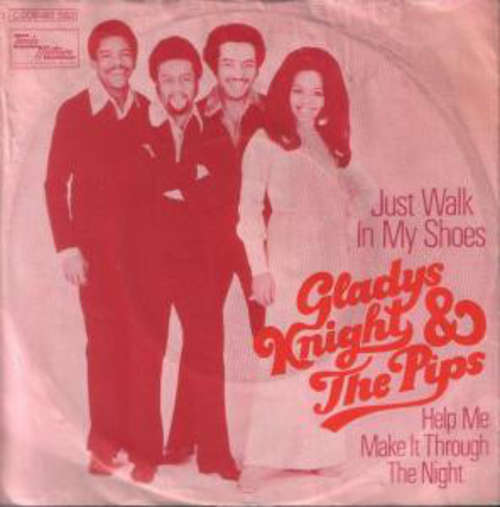 Cover Gladys Knight & The Pips* - Just Walk In My Shoes / Help Me Make It Through The Night (7, Single) Schallplatten Ankauf