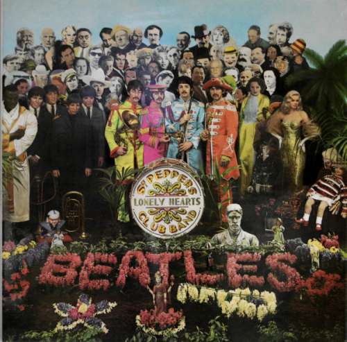 Cover The Beatles - Sgt Peppers Lonely Hearts Club Band (LP, Album, RE, 2 B) Schallplatten Ankauf