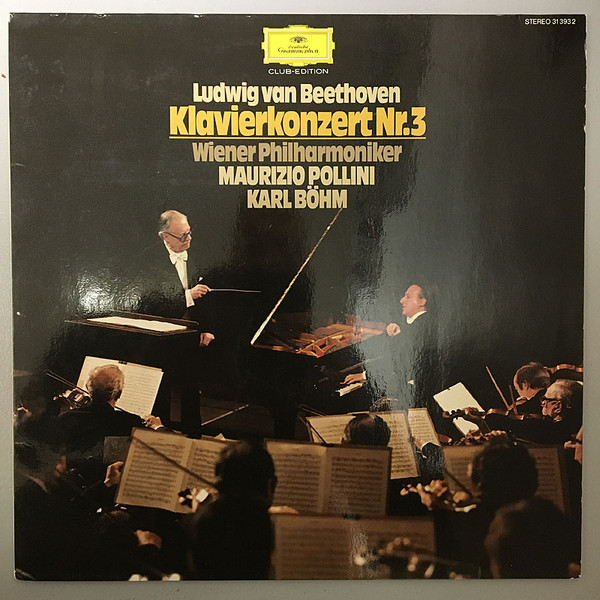 Cover Ludwig van Beethoven - Vienna Philharmonic*, Karl Böhm, Maurizio Pollini - Klavierkonzert No.3 (LP, Club) Schallplatten Ankauf