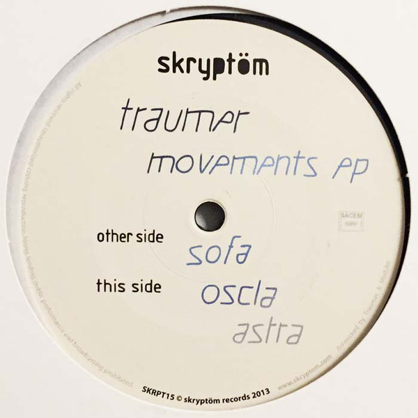 Cover Traumer - Movements EP (12, EP) Schallplatten Ankauf