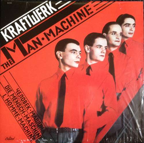 Cover Kraftwerk - The Man-Machine (LP, Album, RE, Pin) Schallplatten Ankauf