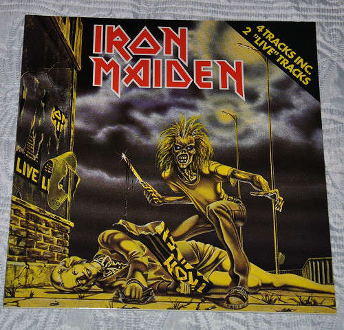 Cover Iron Maiden - Sanctuary (12, Single) Schallplatten Ankauf