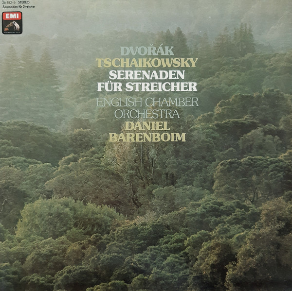 Cover Dvořák* / Tschaikowsky*, English Chamber Orchestra, Daniel Barenboim - Serenaden Für Streicher (LP, Club, S/Edition) Schallplatten Ankauf