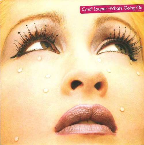 Cover Cyndi Lauper - What's Going On (7, Single) Schallplatten Ankauf