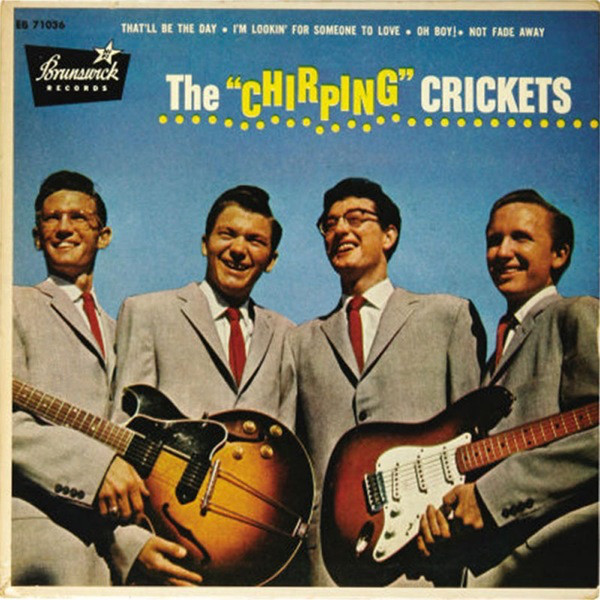 Cover The Crickets (2) - The Chirping Crickets (7, EP) Schallplatten Ankauf