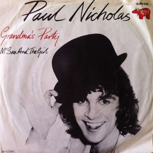 Cover Paul Nicholas - Grandma's Party (7, Single) Schallplatten Ankauf